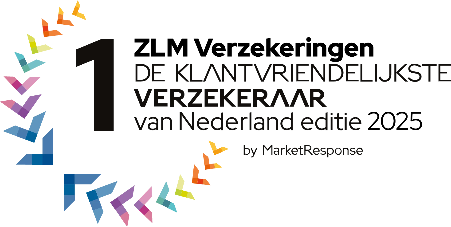 Logo Klantvriendelijkste verzekeraar van Nederland 2025
