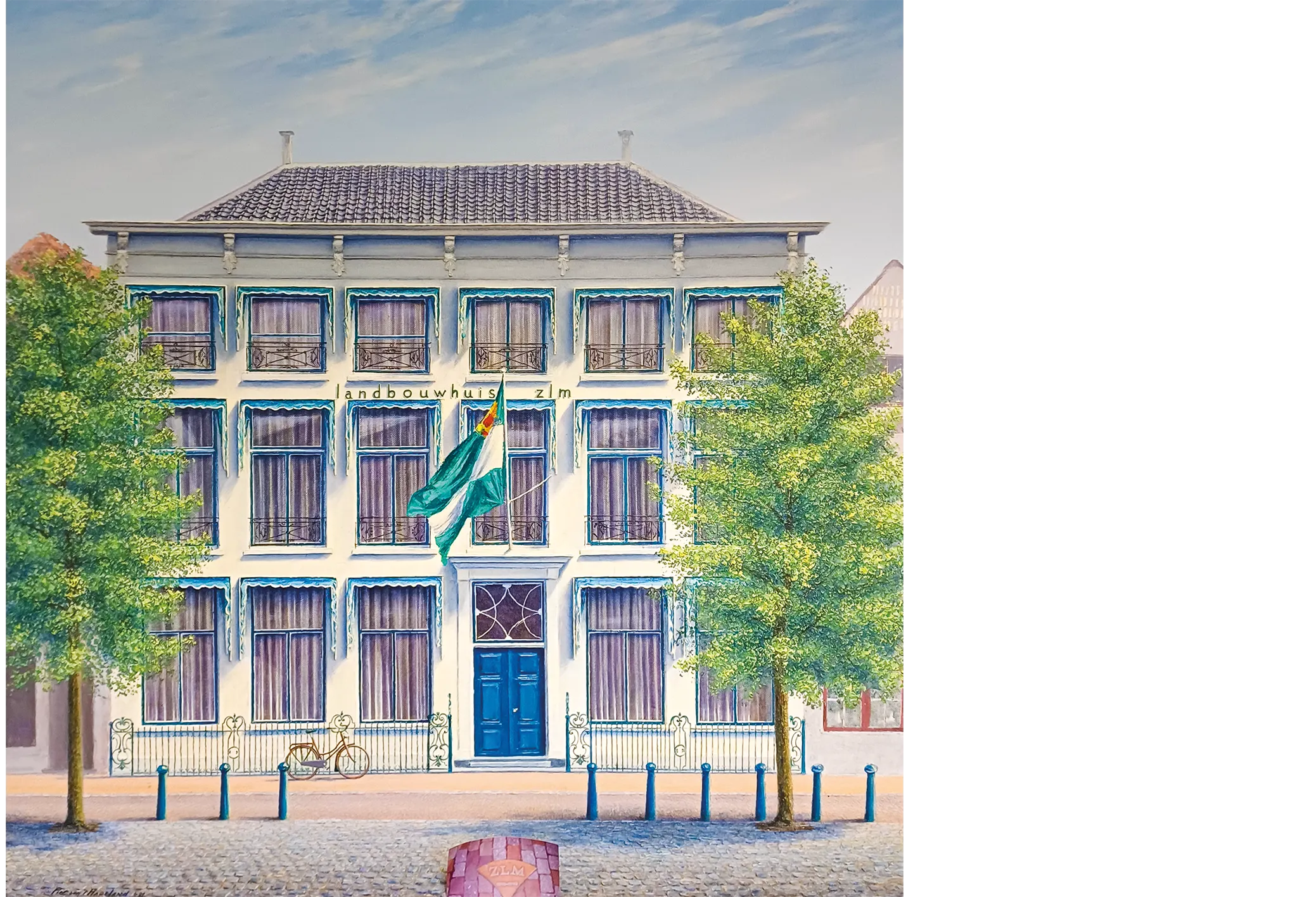 Oud ZLM kantoor markt Goes